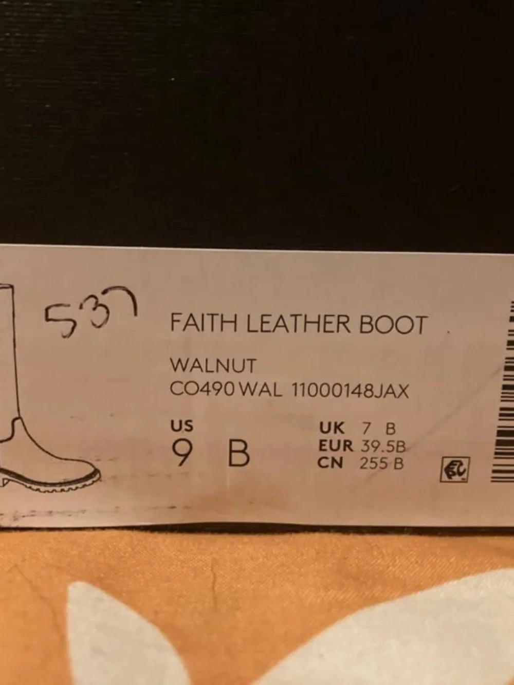 Coach Faith leather riding boots brown size 9 women's knee high lug sole shoes - Picture 2 of 5